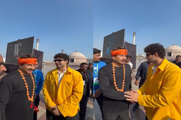 जब मिले उत्तर प्रदेश की मिट्टी से निकले दो सितारे: मनोज तिवारी और सिद्धांत चतुर्वेदी की खास मुलाक़ात ने बटोरी सुर्खियाँ