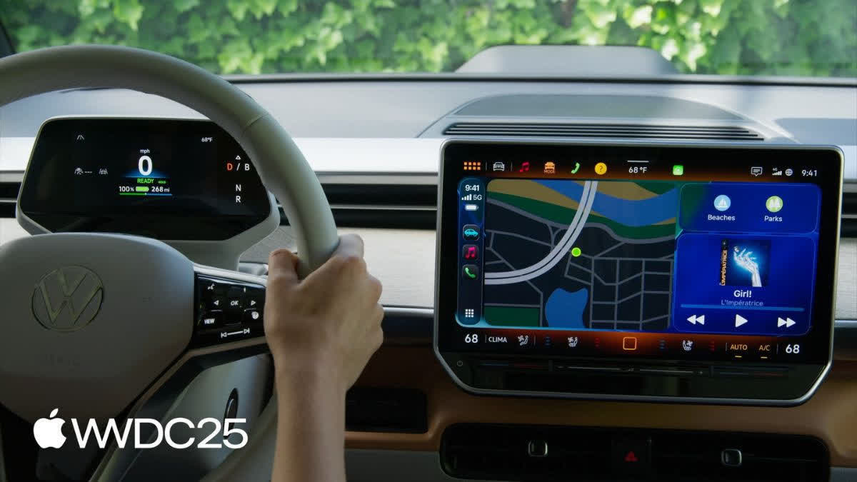 iPhone यूज़र्स के लिए खुशखबरी! Apple CarPlay पर जल्द दिखेगा Apple TV कंटेंट