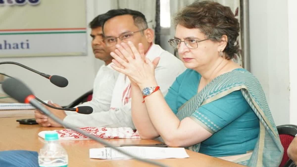 CM हिमंत का प्रियंका गांधी पर हमला, कहा- असम दौरे के बीच वह अंदरूनी कलह सुलझाने में व्यस्त रहीं