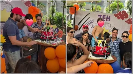 करीना-सैफ ने बेटे जेह के लिए रखी नारुतो-थीम बर्थडे पार्टी, करिश्मा से सोहा तक सेलेब्स हुए शामिल, देखें तस्वीरें