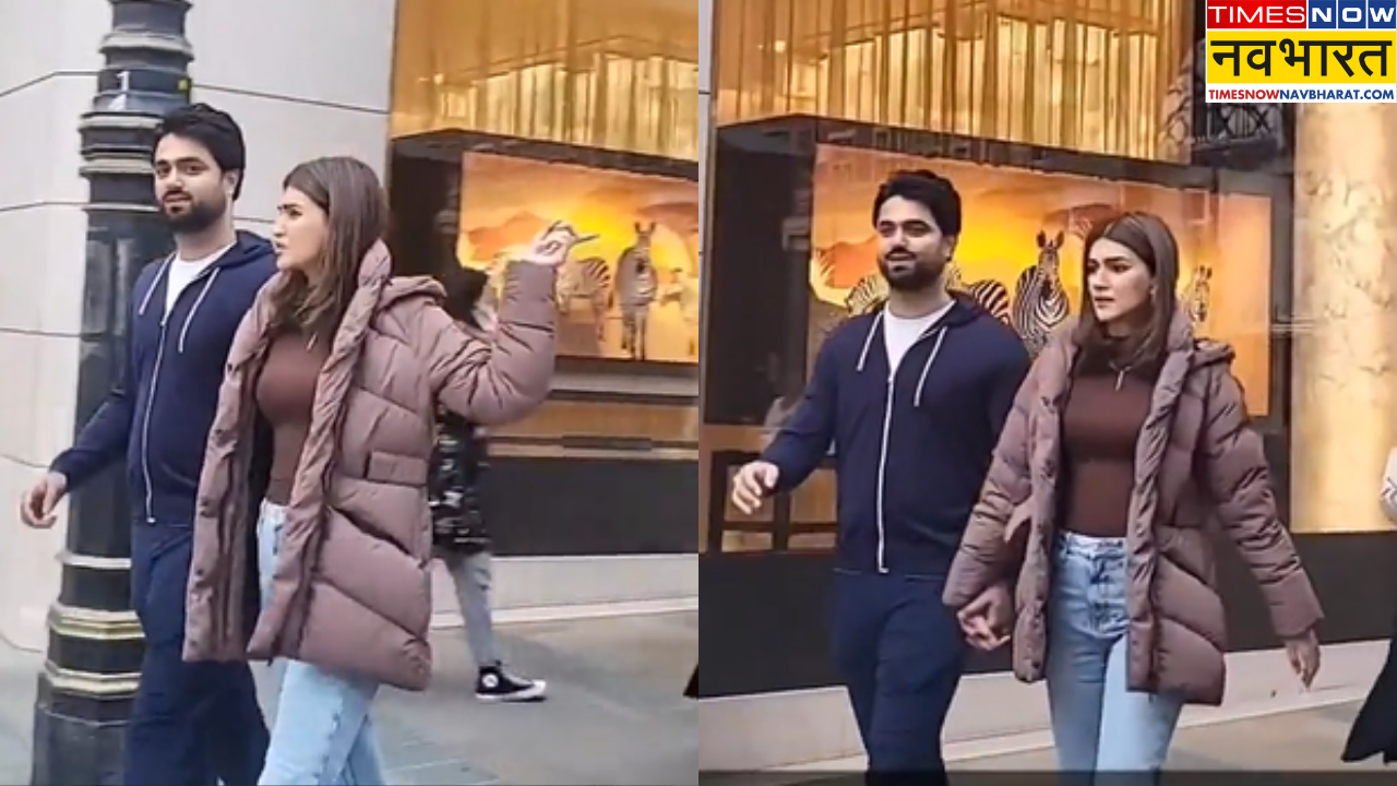 लंदन में कृति सेनन ने करोड़पति बॉयफ्रेंड संग बिताया क्वालिटी टाइम, वीडियो हुआ वायरल
