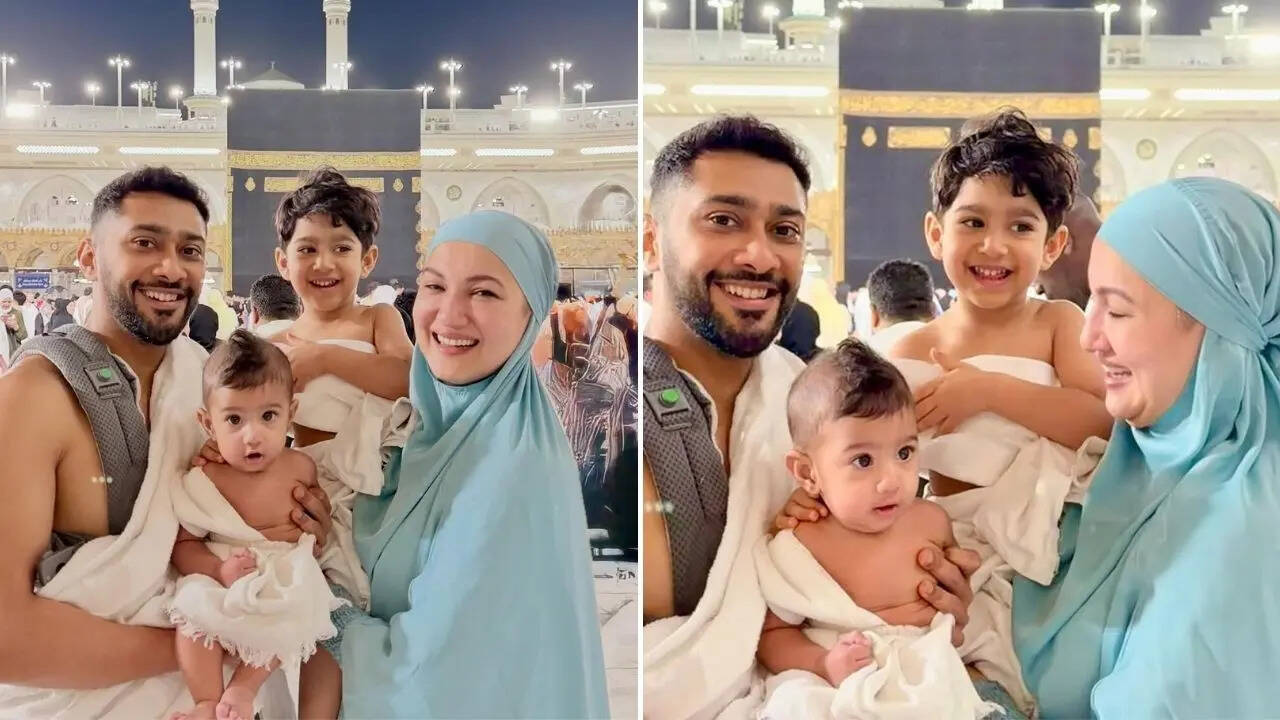 Gauahar Khan-Zaid Darbar ने की दूसरे बेटे की मुंह दिखाई, काबा शरीफ से कराया दुनिया को पहला सलाम