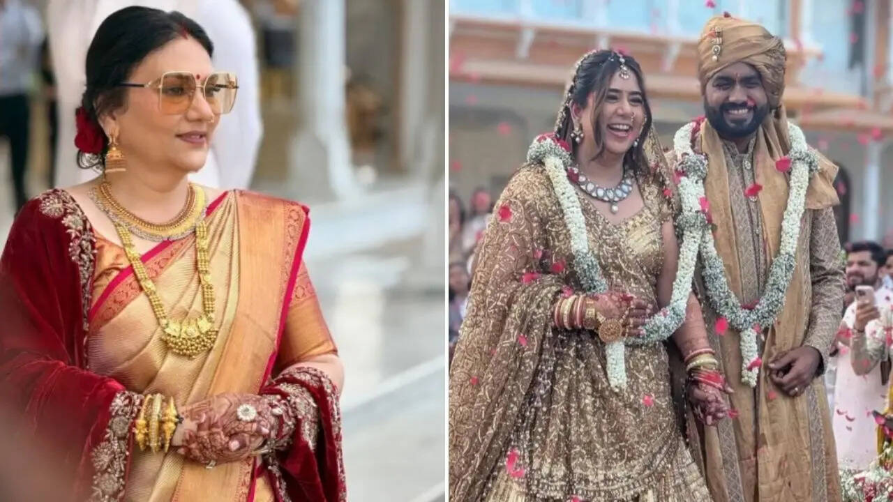 'रामायण' की सीता के घर गूंजी शादी की शहनाई, धूम-धड़ाके से की बेटी जूही की शादी; सामने आईं फोटो और वीडियो