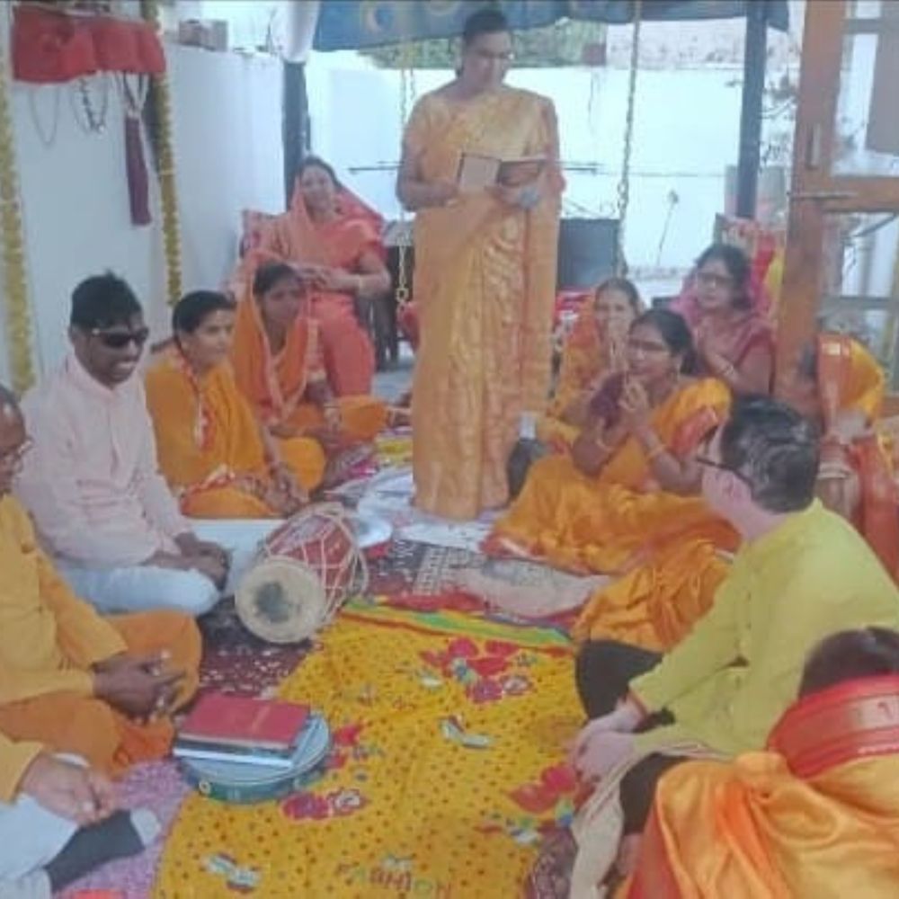 रुद्री में गृहे-गृहे यज्ञ एवं दीपयज्ञ हुआ