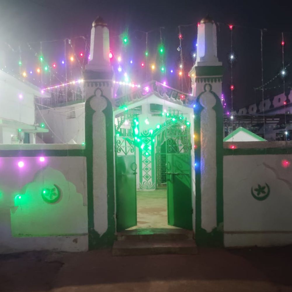 रमजान पर जामा ​मस्जिद की रोशनी से आकर्षक सजावट