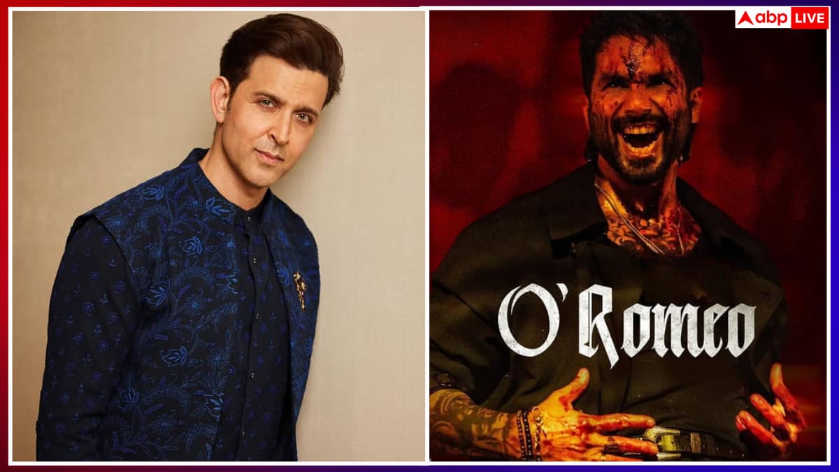 ऋतिक रोशन ने देखी शाहिद कपूर की फिल्म ओ रोमियो, एक्शन सीन की तारीफ में कही ये बात
