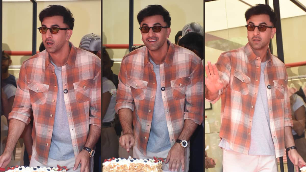 आलिया भट्ट को छोड़ यहां वैलेंटाइन डे मना रहे हैं रणबीर कपूर, स्टाइलिश अंदाज में आए नजर