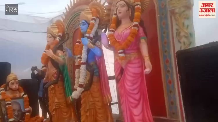 Meerut: दुकानें बचाने के लिए सेंट्रल मार्केट में किया सुंदरकांड का पाठ