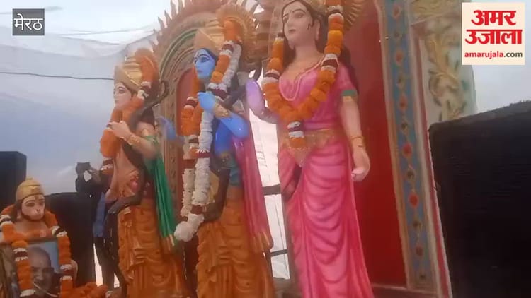 Meerut: दुकानें बचाने के लिए सेंट्रल मार्केट में किया सुंदरकांड