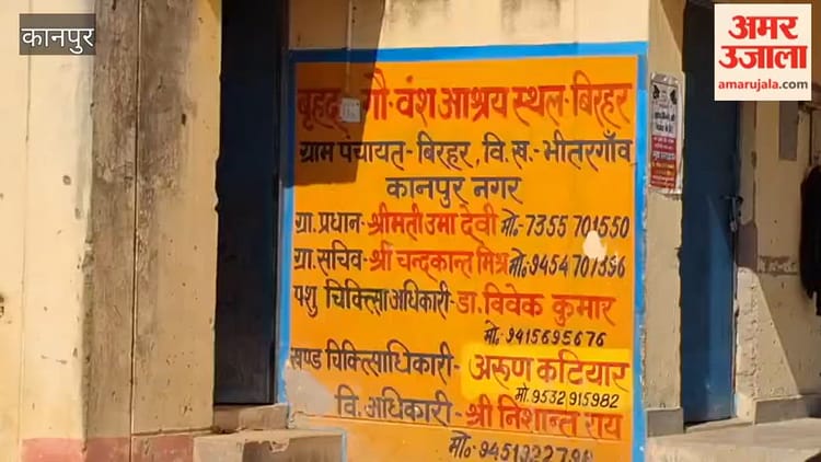 गोशालाओं पर तीसरी आंख का पहरा, भीतरगांव ब्लॉक के सभी आश्रय स्थलों में लगे सीसीटीवी कैमरे