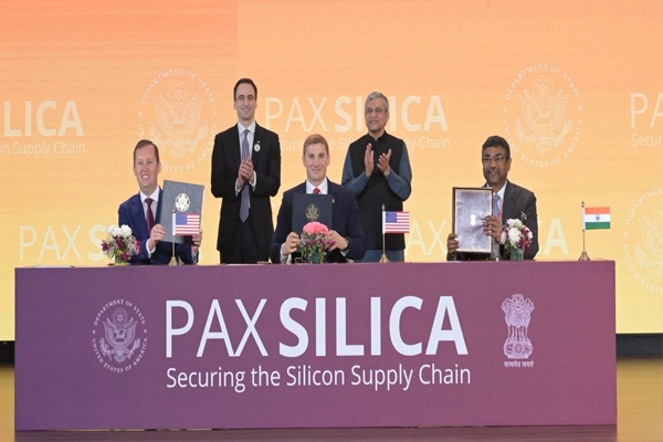 भारत का 'पैक्स सिलिका' में शामिल होना रणनीतिक रूप से महत्वपूर्ण : अमेरिकी राजदूत सर्जियो गोर