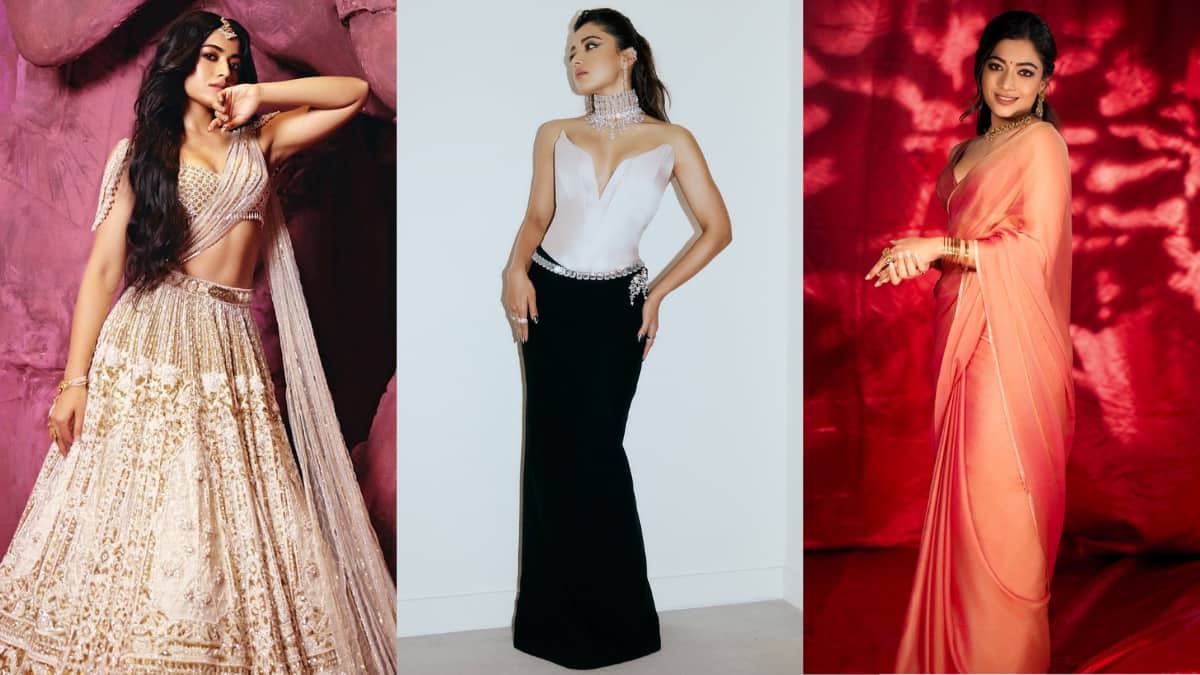 रश्मिका मंदाना की 10 तस्वीरें, हर लुक में हुस्न परी लगती हैं एक्ट्रेस