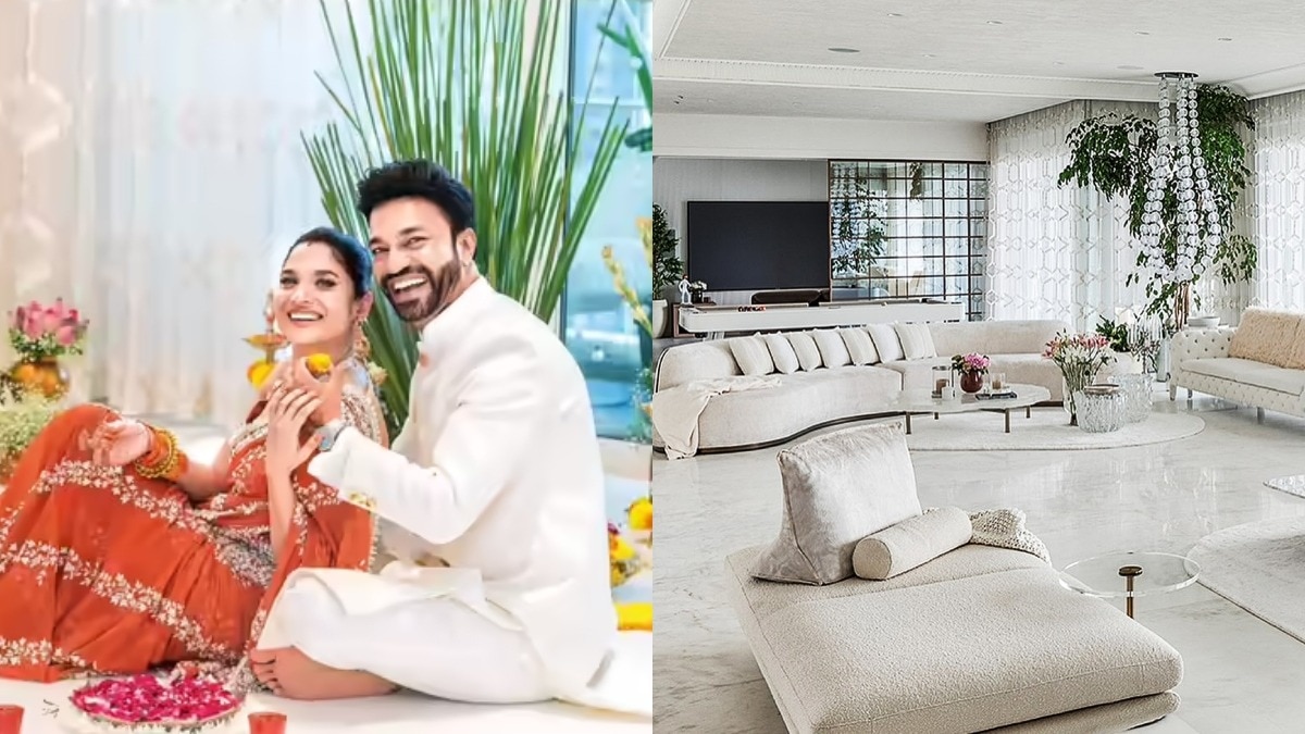 50 करोड़ के आलीशान घर में रहते हैं अंकिता-विक्की, महल से कम नहीं
