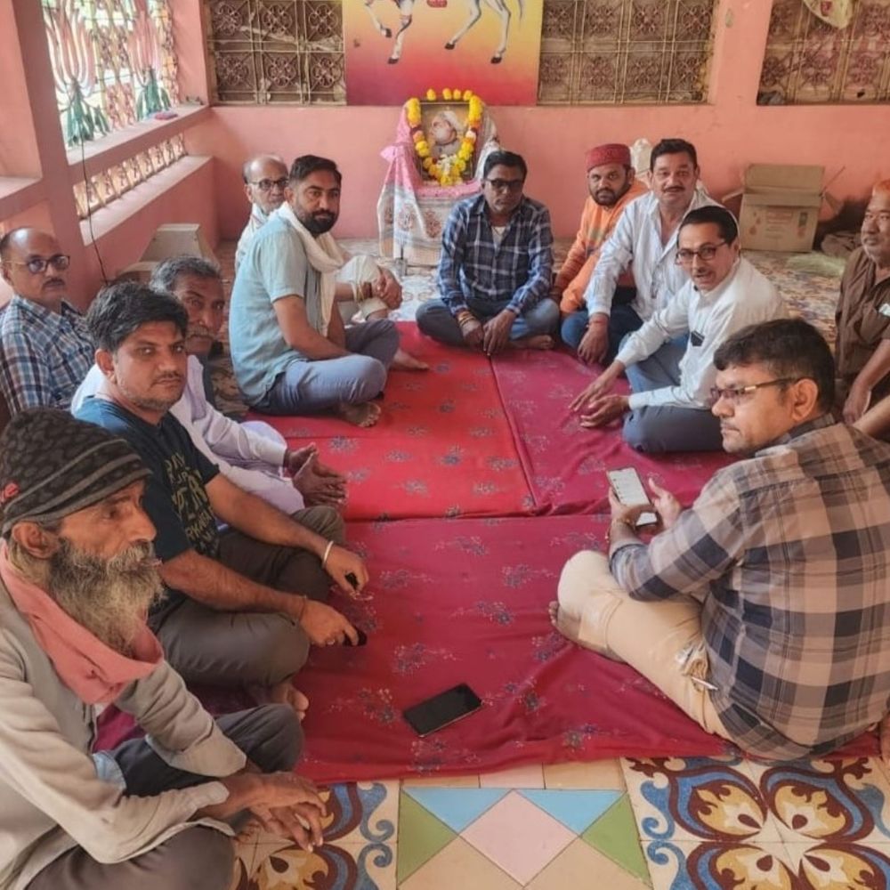 समाजजनों ने महाराजा सूरजमल की मनाई जयंती