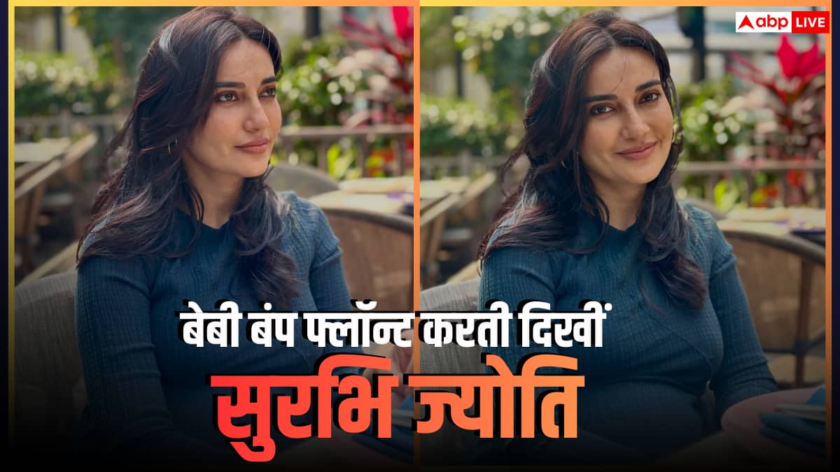 पति संग यूं क्वालिटी टाइम स्पेंड के रहीं प्रेगनेंट सुरभि ज्योति, फ्लॉन्ट किया बेबी बम्प