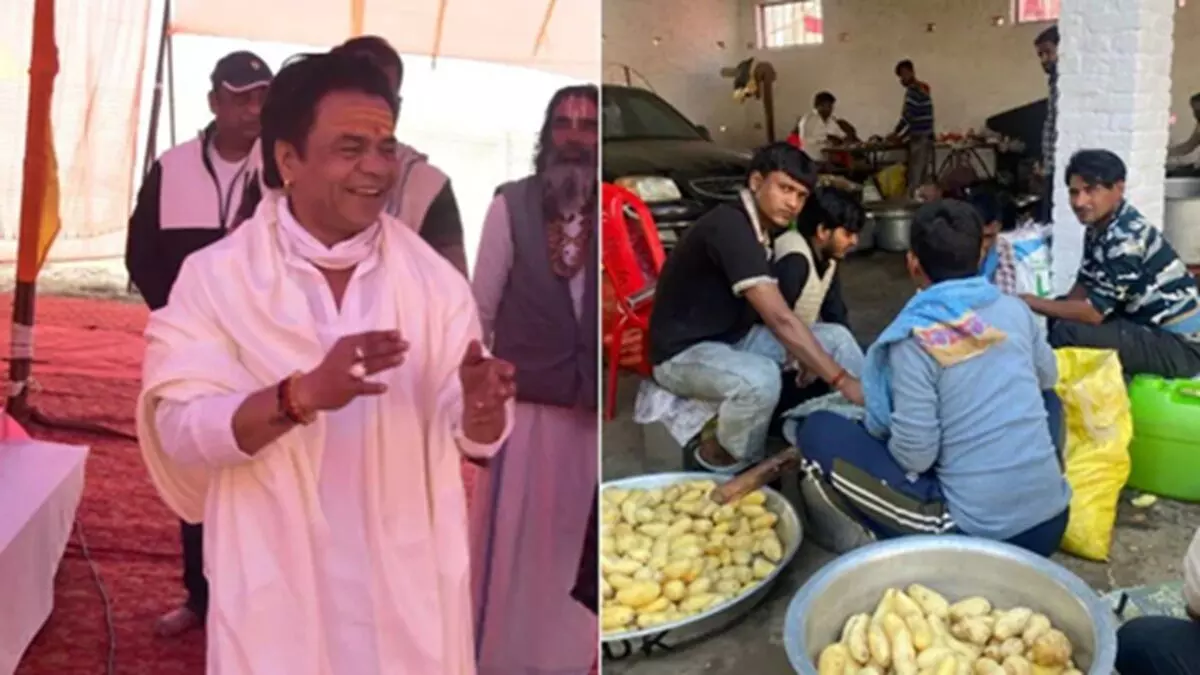 राजपाल यादव ने भतीजी की शादी में जमाई रौनक, रोटी बेलते और डांस करते वीडियो वायरल