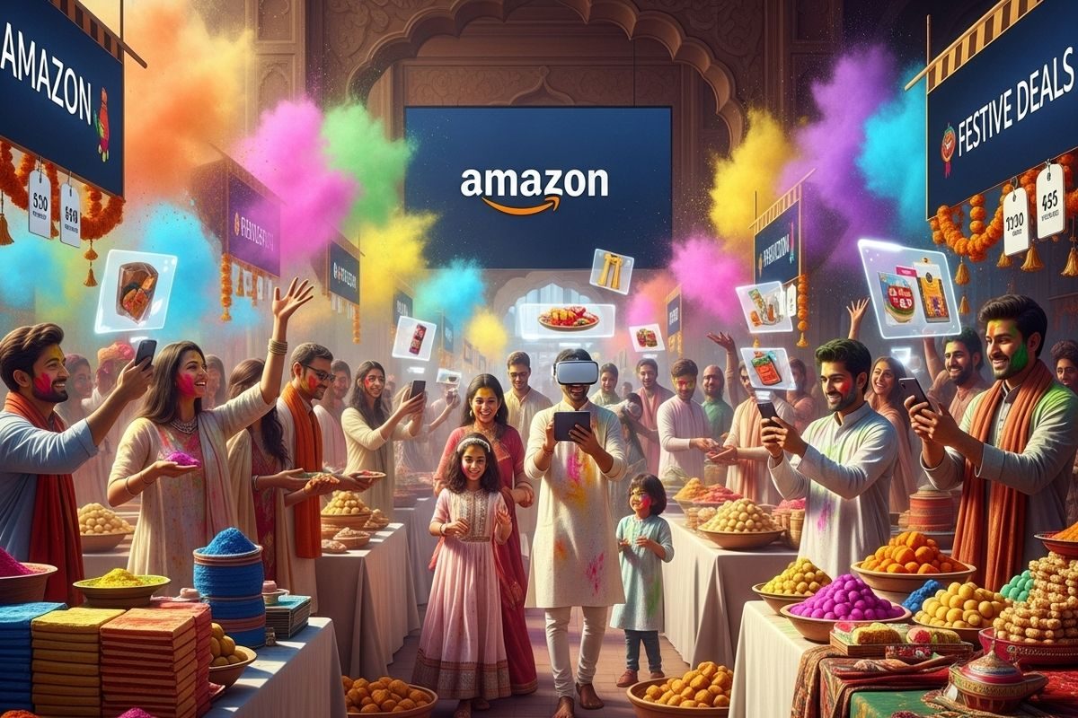 होली से पहले Amazon का बड़ा धमाका, AI से करें स्मार्ट शॉपिंग, डेकोर से गैजेट्स तक सब पर ऑफर, जल्दी आएगा सामान