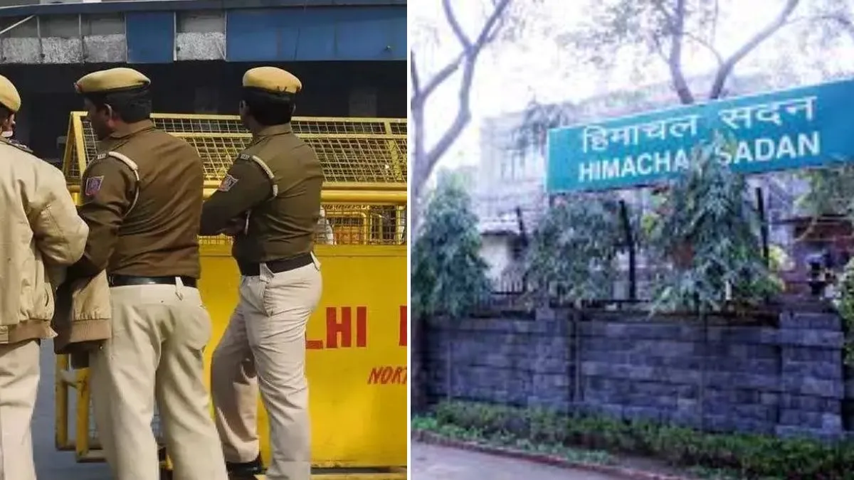 दिल्ली के हिमाचल भवन में आधी रात पुलिस ने मारी रेड, वाइरल विडिओ ने मचाया हल्ला !