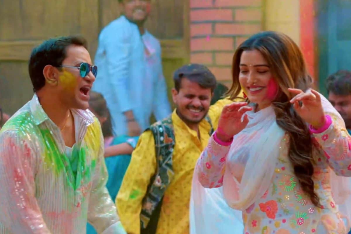 निरहुआ-आम्रपाली दुबे का नया होली सॉन्ग, दिखाई ब्रज से लेकर अवध तक की झलक, जमकर लगाया एक-दूसरे को रंग