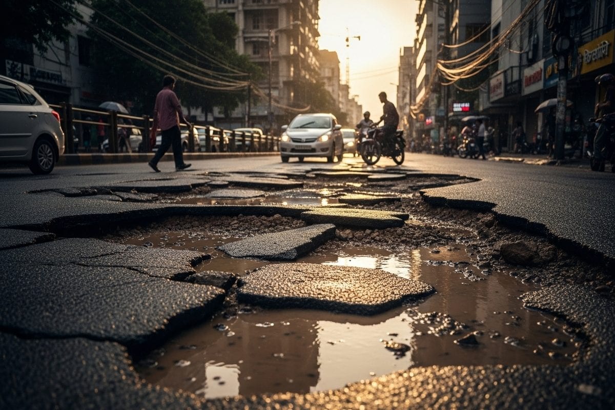 सड़कों पर गड्ढे दिखे तो खैर नहीं! गाजियाबाद DM का सख्त अल्टीमेटम, '30 दिन में सुधारें सड़कें, वरना अफसर होंगे जिम्मेदार'