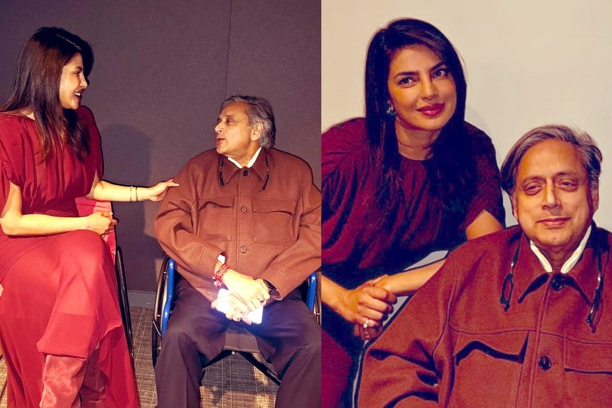 'भारत का नाम रोशन किया', प्रियंका चोपड़ा से मिले शशि थरूर, फोटोज शेयर कर गिनाई अचीवमेंट्स, एक्ट्रेस ने दिया जवाब