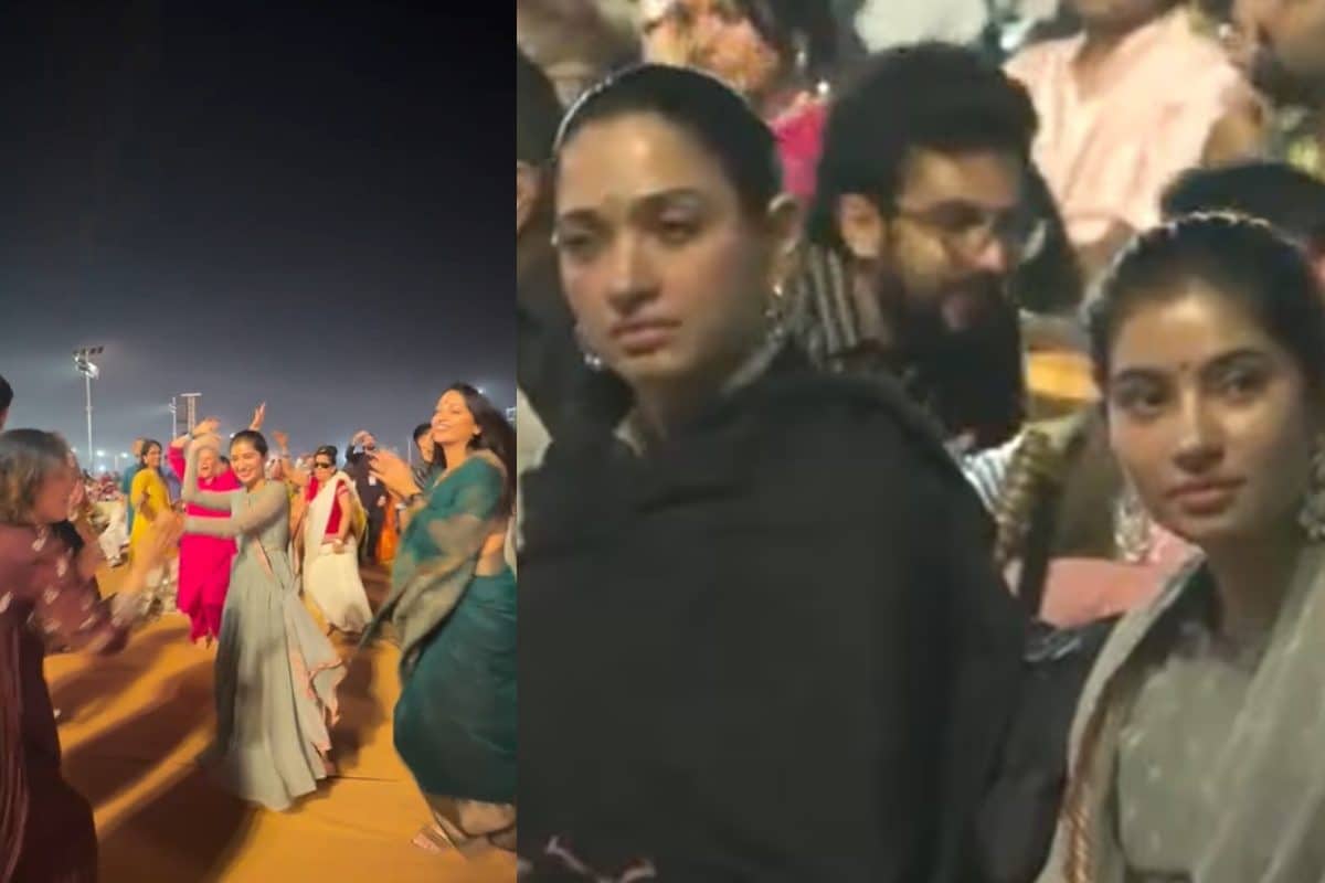 'धुरंधर' एक्ट्रेस सारा अर्जुन ईशा योग केंद्र में जमकर नाचीं, तमन्ना भाटिया-मौनी रॉय ने दिया साथ, देखें वीडियो