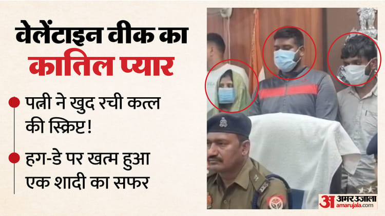 हग-डे पर पति को मरवा डाला: दो साल से बीवी दे रही थी धोखा, गांव के युवक से थे अवैध संबंध, आशिक ने बांके से काटा