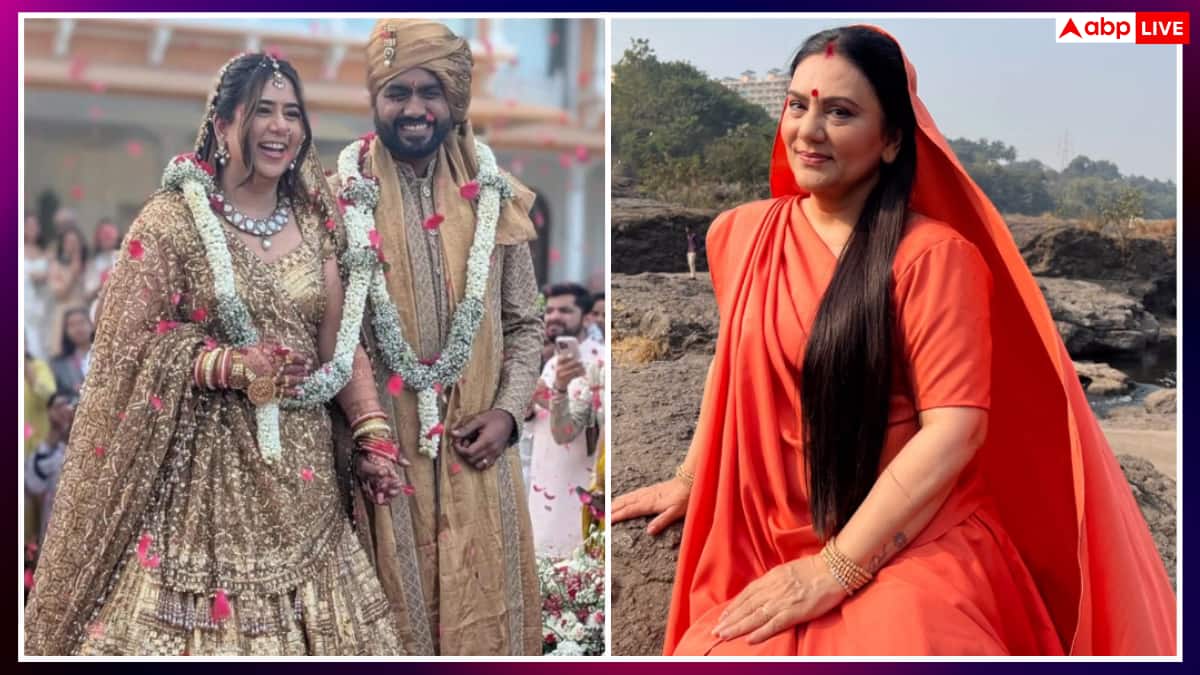 टीवी की 'सीता' के घर बजी शहनाई, बेटी जूही बनी दुल्हन, जाने क्या करते हैं दीपिका चिखलिया के दमाद