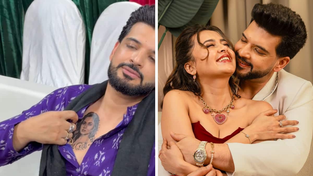 करण कुंद्रा ने ऐसे किया तेजस्वी से प्यार का इजहार, सीने पर बनवाया गर्लफ्रेंड की तस्वीर का टैटू