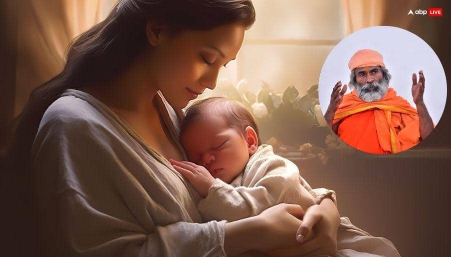 बच्चो को जन्म देते ही कैसे छूमंतर हो जाता है मां का दर्द, वायरल VIDEO में स्वामी जी ने किया खुलासा