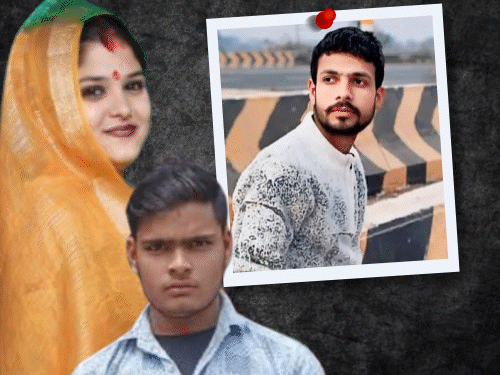 पति की हत्या...परिवार ने सुसाइड मानकर बॉडी जलाई:आगरा में पत्नी बोली- देवर को चॉकलेट डे मनाने बुलाया, हमको बिस्तर पर देख लिया