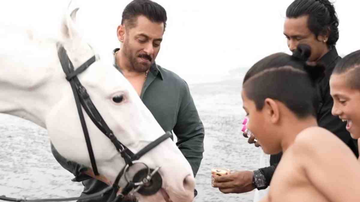 सलमान खान ने 'बैटल ऑफ गलवान' के गाने 'मैं हूं' में किसके घोड़े के साथ की है शूटिंग? जानें-यहां