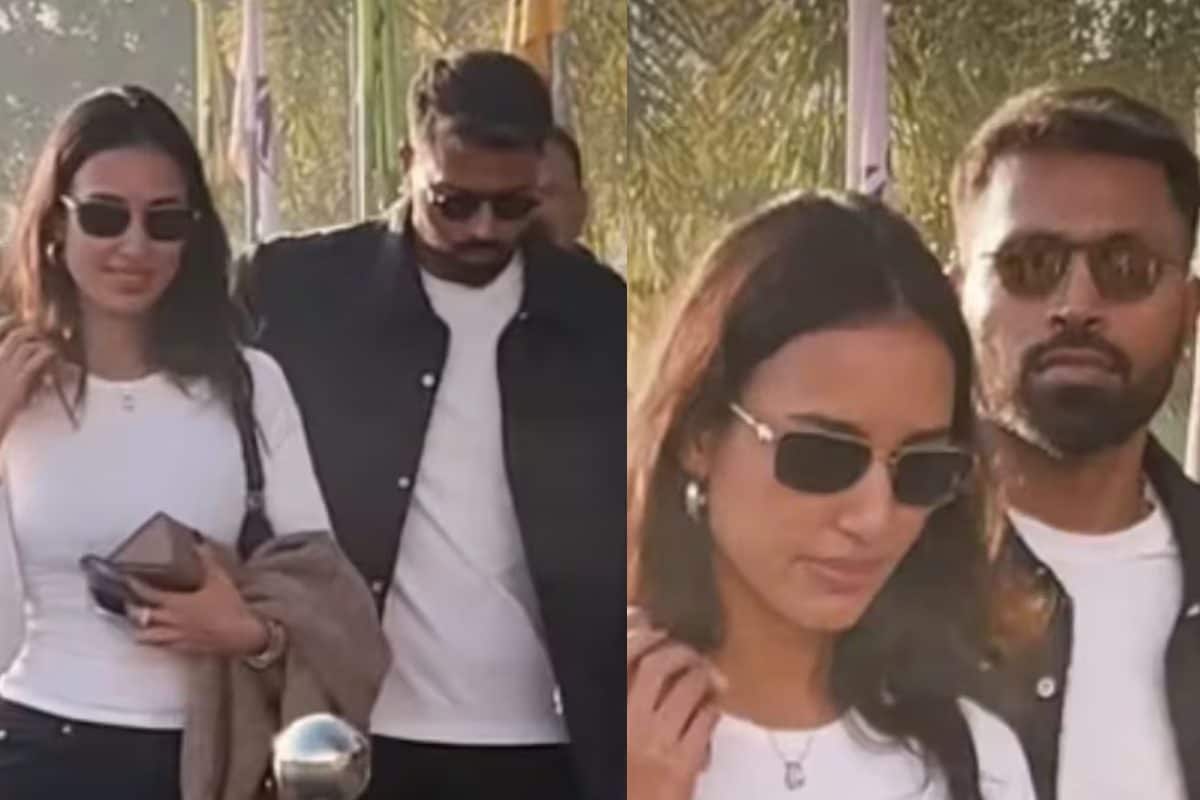 T20 वर्ल्डकप के बीच बाथरोब में दिखे हार्दिक पांड्या, साथ नजर आईं गर्लफ्रेंड माहिका शर्मा, होटल से वीडियो लीक