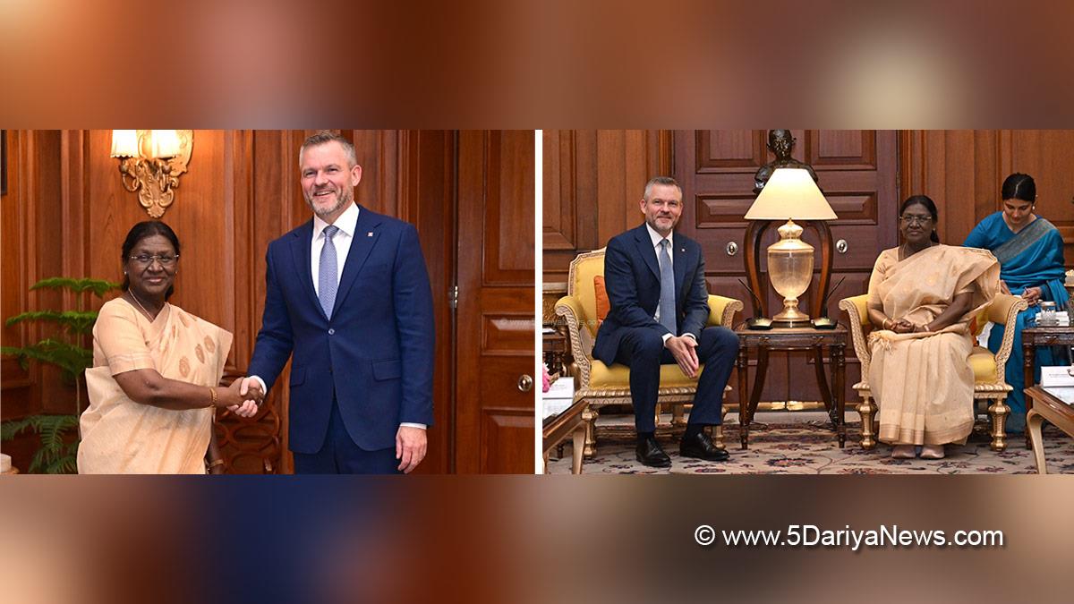 पीटर पेलेग्रिनी ने द्रौपदी मुर्मु से मुलाकात की