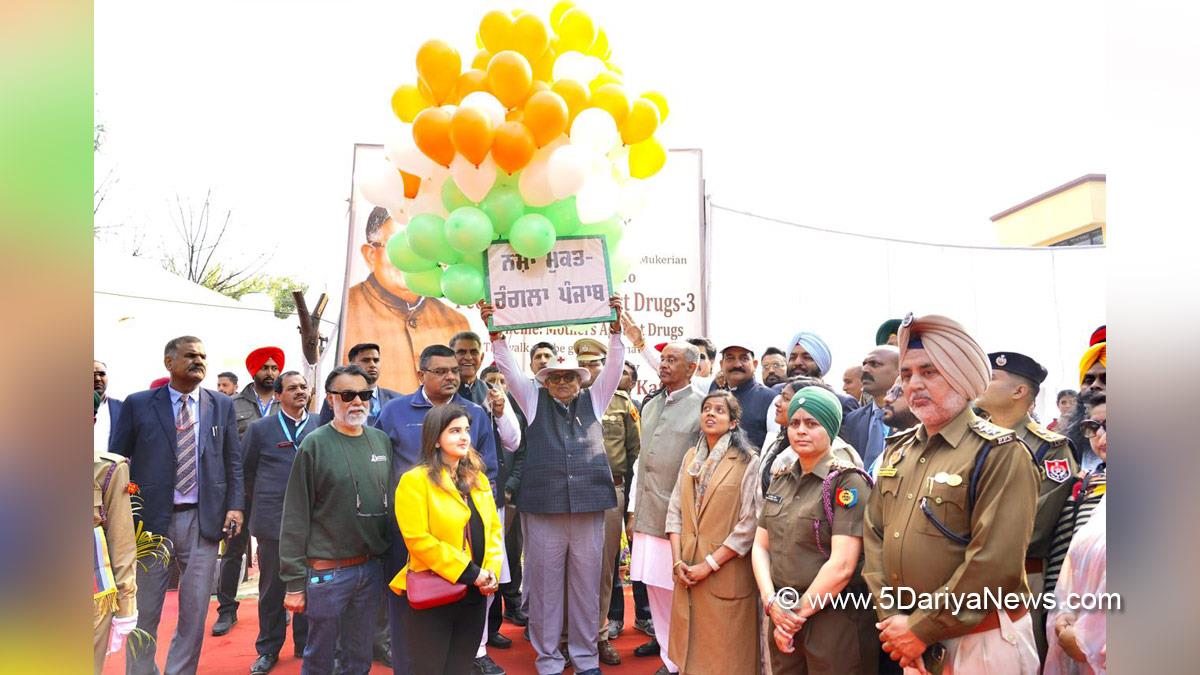 "युद्ध नशे के विरुद्ध" : नशा विरोधी अभियान लोगों का अभियान बना - फिर बनेगा रंगला पंजाब : गुलाब चंद कटारिया