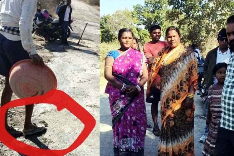 गरियाबंद में 60 लाख की चार KM PMGSY सड़क का चप्पल से हो रहा प्लास्टर!, पीडब्ल्यूडी विभाग के घटिया निर्माण से भड़केविधायक जनकराम ध्रुव