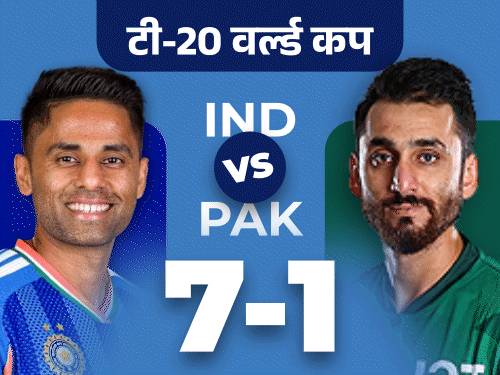 IND vs PAK मैच एकतरफा नहीं रहते:4 में आखिरी गेंद पर फैसला; चेज करने वाली टीमों ने 75% मुकाबले जीते