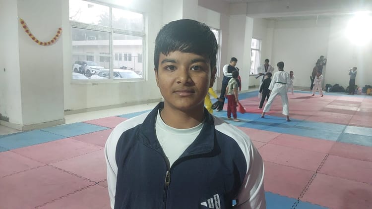 Karnal News: ताइक्वांडो में सुनिधि राष्ट्रीय स्तर पर चमका रहीं नाम