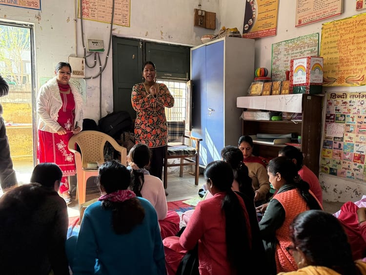 Ambala News: बच्चों में दिव्यांगता खोजना सिखा रहीं सिमरनदीप