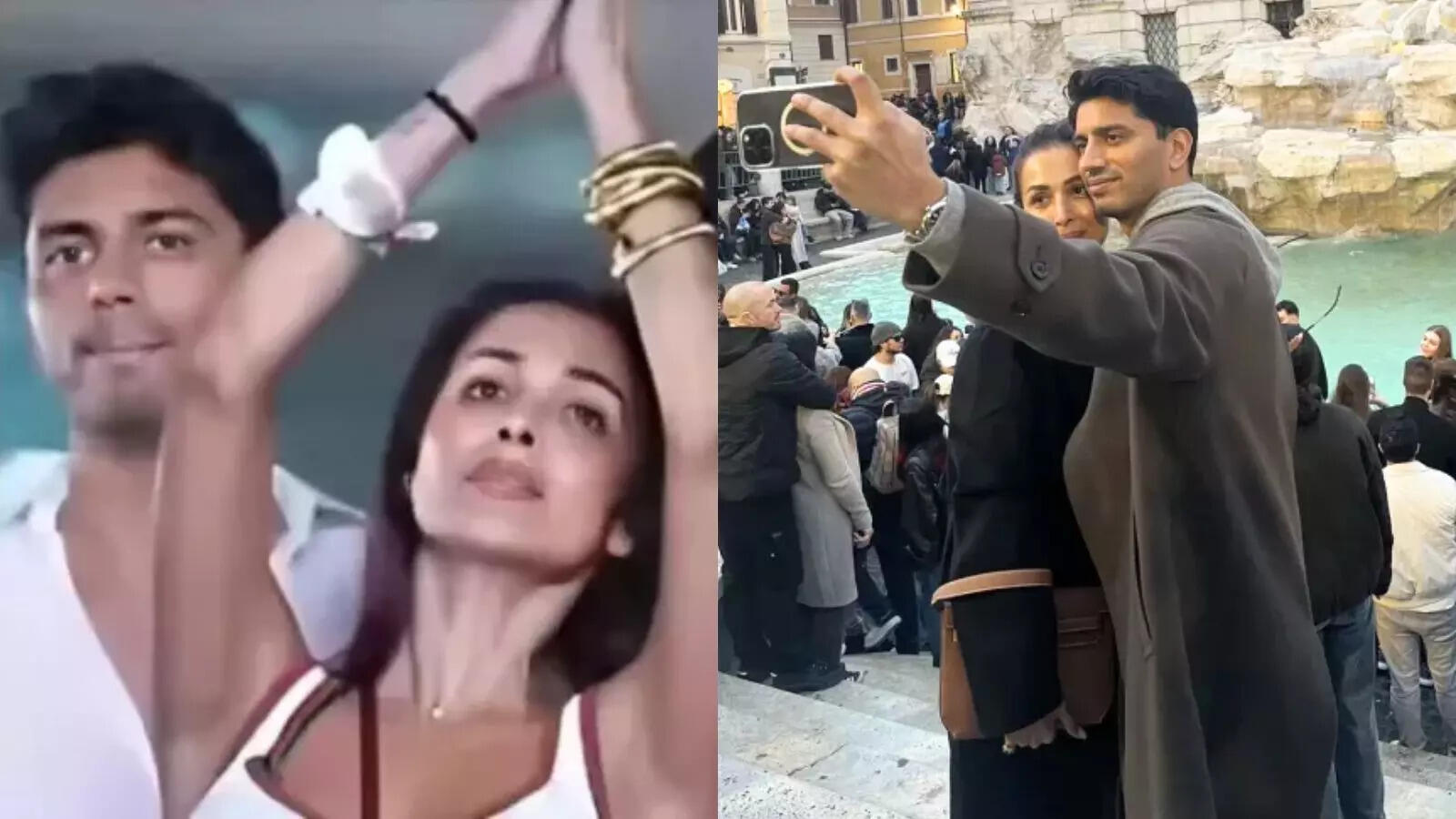 मलाइका अरोड़ा 19 साल छोटे हीरा व्यापारी संग रोम में मना रहीं छुट्टी! हर्ष मेहता के साथ पहली बार रोमांटिक फोटो