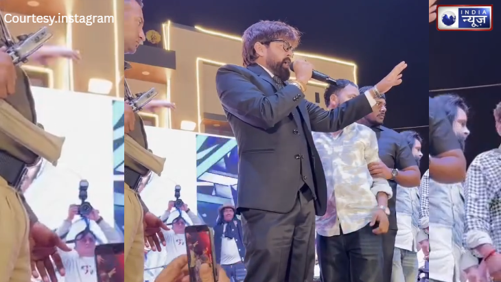 Masoom Sharma का शो बना 'अखाड़ा': जश्न के बीच बिगड़ी बात स्टेज पर दिखा हाई-वोल्टेज ड्रामा, देखें वीडियो!