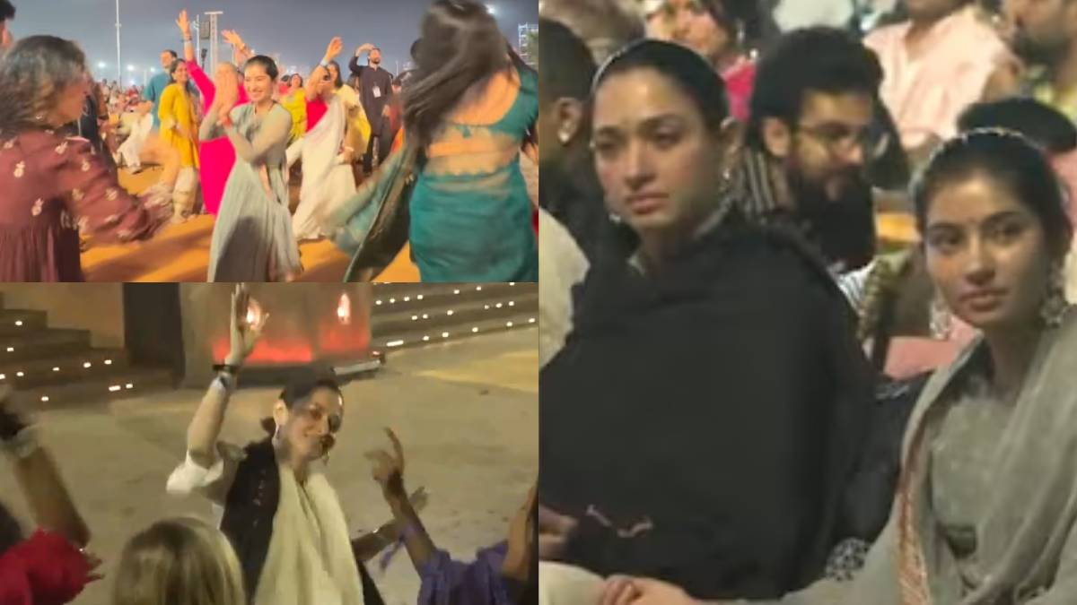 तमन्ना भाटिया ने आदियोगी में मनाई महाशिवरात्रि, साथ दिखीं 'धुरंधर' स्टार सारा अर्जुन, मगन होकर झूमती आईं नजर