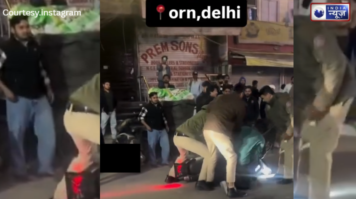दिल्ली पुलिस का 'क्रेकडाउन': ओल्ड राजेंद्र नगर में स्टंटबाज का 'सुपरमैन' स्टाइल फेल, अब हवालात में कटेगी रात!