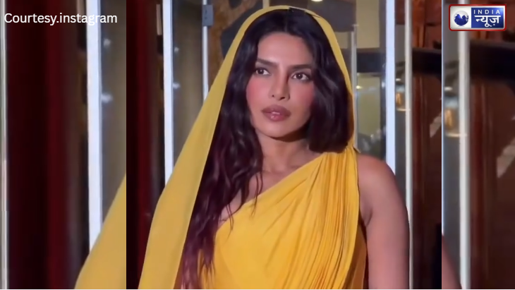 Priyanka Chopra के मॉडर्न लुक के साथ 'सिर पर पल्लू' ने ढाया कहर, सोशल मीडिया पर खूबसूरती देख थमीं धड़कनें!