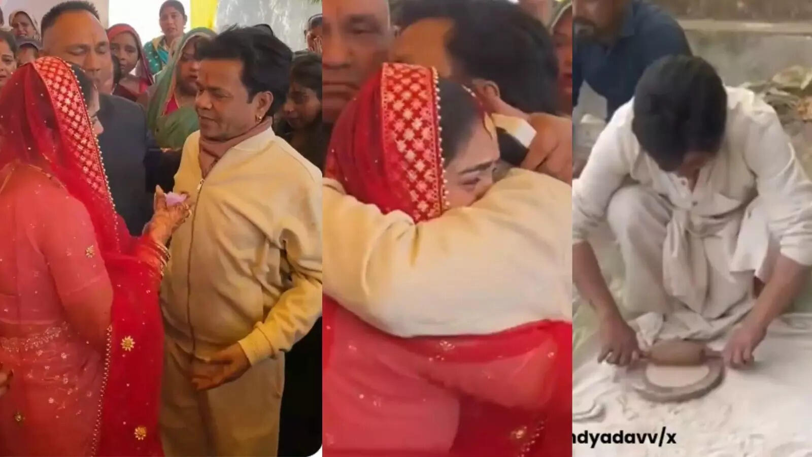 Video: राजपाल यादव भतीजी की विदाई में गले लगकर खूब रोए, शादी में हलवाई संग खुद बैठकर बेली रोटियां