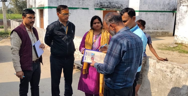 Barabanki News: फाइलेरिया उन्मूलन अभियान की गुणवत्ता जांचने पहुंची केंद्रीय टीम