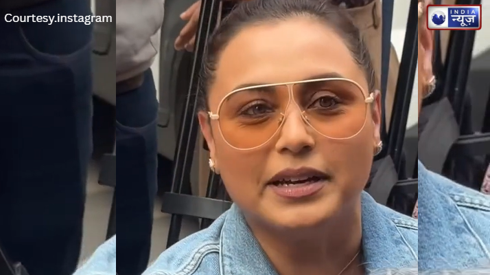 मुंबई में Rani Mukerji का जलवा: 'मर्दानी 3' की सक्सेस पर मीडिया के सामने बिखेरा जलवा, स्माइल ने जीता फैंस का दिल!