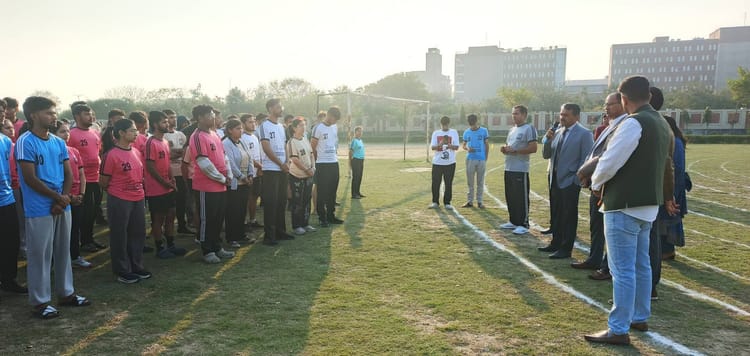 Rohtak News: विधि विश्वविद्यालय सोनीपत में जज्बा 2.0 खेल प्रतियोगिता शुरू