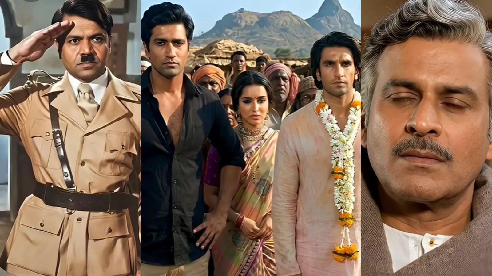 शोले: मनोज बाजपेयी बने ठाकुर, राजपाल यादव जेलर, बसंती बनीं श्रद्धा कपूर, AI ने बदला जय-वीरू का हुलिया