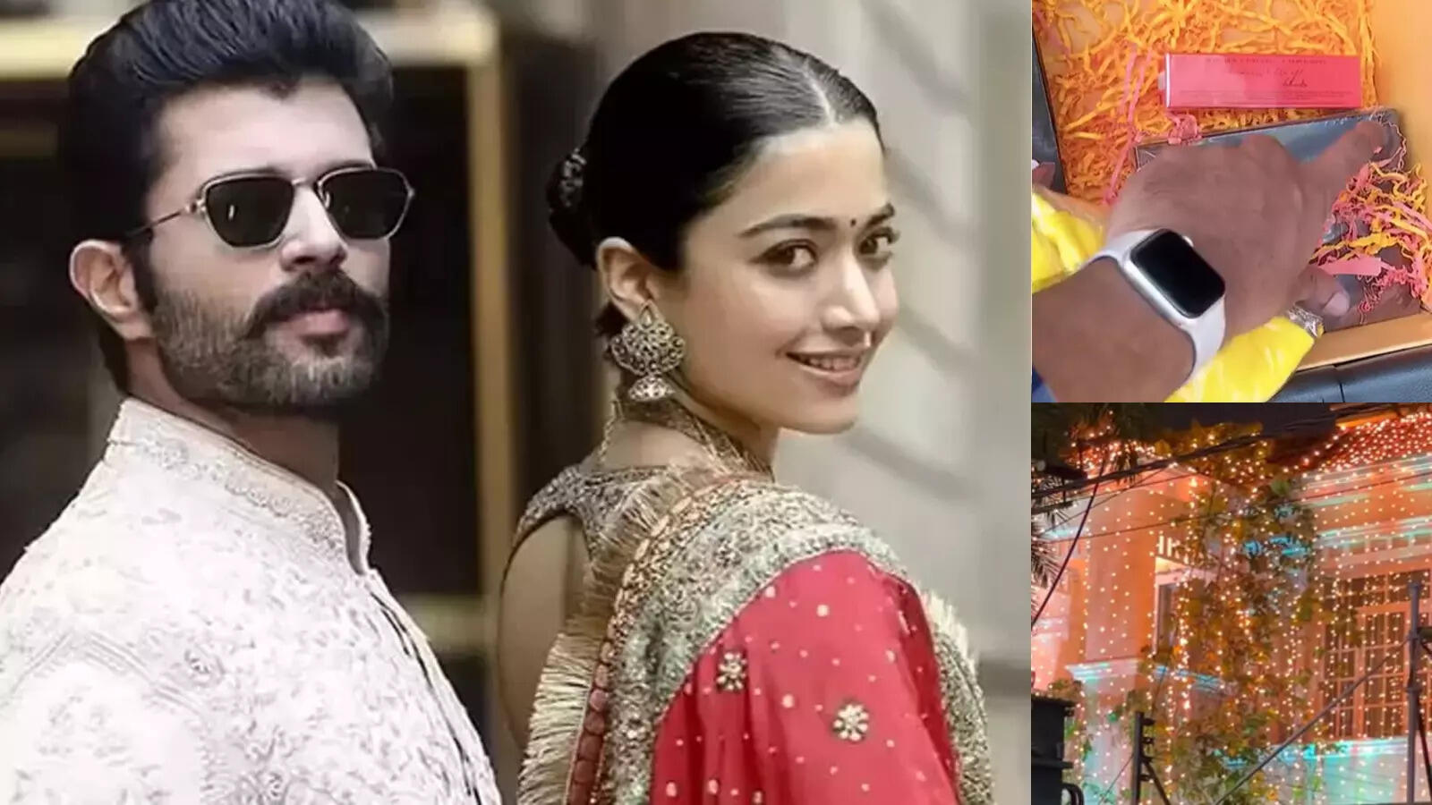 विजय देवरकोंडा का घर दुल्हन की तरह सजा, रश्मिका मंदाना संग शादी के निमंत्रण बॉक्स में क्या सब